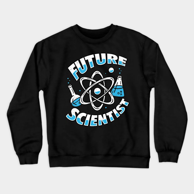 Future Scientist Science School Student Gift Crewneck Sweatshirt by Dolde08